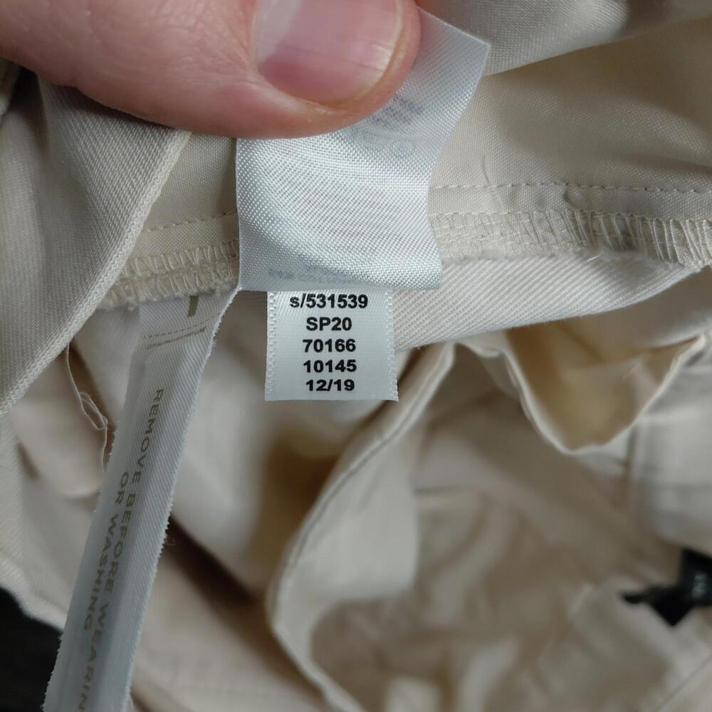 Ann Taylor Pants Womens 8 Tie Waist Tapered Paperbag Capsule Career Office Work - Picture 7 of 9